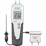 VOLTCRAFT FM-300 Holzfeuchtemessgerät Messbereich Holzfeuchtigkeit (Bereich) 6 bis 99% vol Temperaturmessung