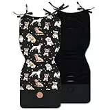 Sitzauflage Buggy Einlage Kinderwagen Zubehör - Sitzunterlage Auto Kindersitz Sitzpolster für Babyschale Fahrradanhänger Baby Sitzauflagen und Unterlage 75x35 cm Hündchen