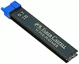 FABER-CASTELL 120702 - Feinmine Super Polymer, Härtegrad 2B, 0.7 mm, 12 Stück