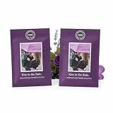 2er Set Duftsäckchen, Kiss in the Rain, fruchtig Warmer Duftbeutel mit schwarzen Johannisbeeren, Himbeeren & Erdbeeren, kombiniert mit Rose, Veilchen & Vanille, für Kleiderschrank Bad und Wohnraum
