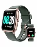 GRV Smartwatch für Damen Herren mit Telefonfunktion,Fitnessuhr mit Herzfrequenzmessung,SpO2,Schrittzähler,Schlafmonitor,Multi Trainingsmodi für iOS Android Handy
