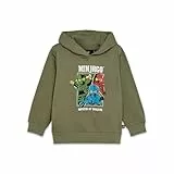 Kabooki Jungen LWSCOUT 600-SWEATSHIRT Pullover, Light Olive Green, 146