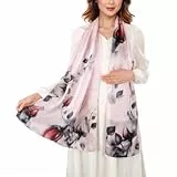 KALOEY Seidenschals Damen 100% Seide, Weich & Komfortabel Seidentuch Multifunktion Silk Ccarf Halstuch Tuch Damen Geschenke- 55 * 173cm