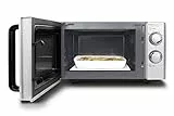 CASO MG 20 Ecostyle Ceramic - Design Mikrowelle mit Grill, Testsieger Haus & Garten Test, größere Nutzfläche dank CASOTEK Boden, 20 Liter, Garen auf zwei Ebenen
