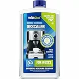 WoldoClean 2in1 Entkalker reinigt und entkalkt 750 ml für Kaffeevollautomaten - reinigt und entkalkt das Innere der Maschine in einem Schritt, verlängert die Entkalkungsintervalle, 6 Anwendungen