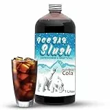 ICE Bär Sirup AZO und Glycerin Frei | 1 Liter Flasche | Konzentrat für Slushy Getränke Maker Eis Slushmaschinen Eismaschinen 1:5 bis 1:20 (Cola)