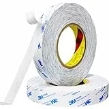 FOLAI Doppelseitiges Klebeband, extra stark und dauerhaft klebend, 3M, von Hand abreißbar, für Papier, Metall, Kunststoff, Pappe, Holz - Universell einsetzbares, dünnes und schmales Klebeband.6mm*10m