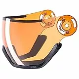 Uvex Unisex – Erwachsene hlmt 400 Visor ESS Ersatzvisier, lgl, 18 cm