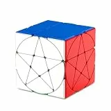 ROXENDA Star-Shape Zauberwürfel, Stickerless Irregular Pentagramm Würfel Speed Cube Puzzle Würfel für Kinder