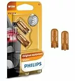 Philips automotive lighting 12396NAB2 Glassockellampe Vision WY5W, White