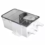 Akozon Marine-Boot-Duschsumpf-Pumpen-Abfluss-Kit-System Multi-Port-Einlass-Kasten RV Bilge 12V 750GPH für Duschsumpf-Pumpen-System Duschsumpf Marine-Duschpumpe Duschsumpf-Pumpe Boot-Duschpumpe 750GPH-