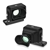 JJC LCD-Sucher mit 3-facher Vergrößerung, kompatibel mit Sigma BF, langer Sucher mit Arca-Typ-Schnellwechselplatte, kompatibel mit Peak Design Capture Camera Clip V3, Kamera-Display-Sonnenblende