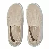 FitFlop Superq Knit Slip-Ons-Sneaker für Damen, Stone Beige Platino, 41 EU
