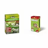 Dehner Unkrautvernichter plus Rasendünger, 5 kg, für ca. 250 qm & WOLF-Garten - Turbo-Nachsaat LR 50; 3826030