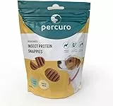 Percuro Snappies Hundeleckerlis, 120 g, ofengebacken, proteinreich, hypoallergen, Insektenprotein, ohne künstliche Zusatzstoffe, Einzelpackung