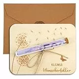 Wunscherfüller Geldgeschenk aus Holz, Lustige Geldgeschenk Geburtstag mit Umschlägen, Pusteblume Geldgeschenke Verpackung, Geld Geschenke für Geburtstag Hochzeit Jugendweihe Reisen