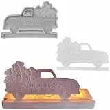 ALEFBET Silikonformen Gießformen Kerzenhalter, DIY Kombination Silikonform Kerzenhalter, Neue Ideen Silikon Gießform Kerzenhalter, Gipsformen zum Gießen (Einsatz - Auto)