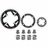 BODYA Rundes MTB Fahrrad Kurbelkettenblatt, Dreifach-Kettenblatt-Set 22/32/44t 104/64BCD