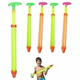 Vistnale Wasserspielzeug|Wasserpistole, Lange Spritzpistole für Kinder, Poolspielzeug, 5 Stück, 43 cm, lustige Soaker-Pistole für Schwimmbad, Strand, Garten, Outdoor (zufällige Farbe)