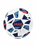 JAKO Trainingsball Iconic, weiß/Navy/Coral, 5