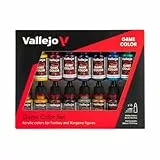 Vallejo - Farb-Set, Fortgeschritten, 16 x 17 ml - Plastikmodell, Hobby, Farben