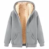 Generisch Fleecejacke Herren Warme Teddy Gefütterte Verdickte Jacke Mit Männer Mantel Mit Reißverschluss Herren Outdoorjacke Wärmende Jacke Weich Mantel Wintermantel Stilvoll Wintermantel