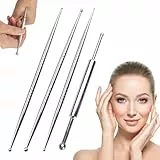 4 Stück Akupressurstift Akupunkturstift Akupunktur+Stift für Massage, Akupressur und Akupunktur, Länge 12/13 cm Kugel Ø 1.5/2/3/3.5/4/4.5/7 mm