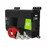Green Cell PRO 300W/600W 12V auf 230V Reiner Sinus Volt kfz Spannungswandler Wechselrichter Konverter Pure Sine Wave Power Solar Inverter DC AC Umwandler Stromwandler