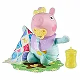 Peppa Pig Grunz und Kuschel Evie interaktive Babypuppe, 28 cm große Puppe für Mädchen mit 20 Geräuschen und vielen Funktionen, Spielzeug-Set für Kinder ab 3 Jahren als Weihnachtsspielzeug
