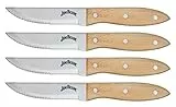 Jim Beam Steakmesser-Set (4 Stück), JB0165, 25,4 cm, Braun