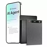 Mobvoi TicNote KI Digitales Diktiergerät, 64 GB Speicher, Notizrekorder mit Hülle, App-Steuerung, über 100 Sprachen, Transkribieren, Zusammenfassen mit AI Shadow,digitaler Audiorekorder Sprachrekorder