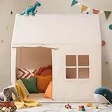 Wilwolfer Kinderzelt Indoor: Spielzelt für Kleinkinder – Tipi-Zelt für drinnen | Spielhaus für Jungen & Mädchen | Geburtstagsgeschenk & Kinderzimmer-Spielzeug