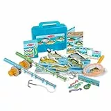 Melissa & Doug Let's Explore! Spielzeug-Angelset für draußen | Rollenspiel | Angelspielzeug für Kinder | 3+ | Geschenk für Jungen oder Mädchen - FSC zertifizierte