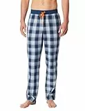 Schiesser Herren Schlafhose lang Web - Mix + Relax - Organic Cotton