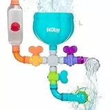Nuby Wacky Waterworks – Bade-Spielzeug mit Saugnapf | Kognitives Wachstum für Kinder | Interaktives Wasserspielzeug | Spaßig und lehrreich | Ab 18 Monaten