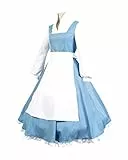 Gothden Damen Schürze Dienstmädchen Kleid Cosplay Kostüm Halloween Cosplay Kostüme…