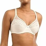 Sans Complexe Damen So Feminine Klassischer Bügel-BH, Halbtransparent [NA], Elfenbeinfarben, 90E