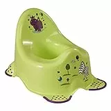 keeeper Hippo Babytopf, Ab ca. 18 Monate bis ca. 3 Jahre, Anti-Rutsch-Funktion, Adam, Grün