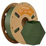 ERYONE Matte PLA 3D Drucker Filament 1.75mm, Maßgenauigkeit +/- 0.03 mm, 1 kg 1 Spule, Matte Oliv grün