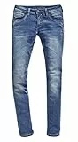 Timezone Damen Slim Tahila Jogg Straight Jeans, Blau (Blue Denim Wash 3041), 29W / 30L EU