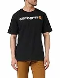 Carhartt Core Logo T-Shirt S/S - T-Shirt, Schwarz, XL