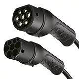 LogiLink E-Auto-Ladekabel, Typ 2, 3-phasig, 32 A, 22 kW, mit Tasche, 7,5 m