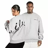 SMILODOX Unisex Oversize Sweatshirt Liquid Brail, Locker Geschnittener Pullover mit weichem Baumwollmix und markantem Rückenprint, Streetstyle-Design Hoodie für Alltag, Sport & Freizeit