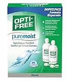 Opti-Free PureMoist Kontaktlinsen-Pflegemittel | Vorratspackung | 2 x 300 ml