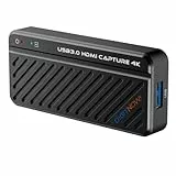 DIGITNOW! Video-Capture-Karte, 4K HDMI-Spielaufnahme, Zero-Lag Passthrough, USB 3.0 Videorecorder für Gaming, Streaming, PS5/PS4, Xbox Series X/S, Switch