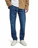 G-STAR RAW Herren Mosa Straight Jeans, Blau (Faded Atlantic Ocean D23692-C052-G119), 32W / 32L