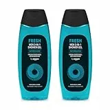 by Amazon Fresh 3in1 Duschgel, für Herren, 2 x 500 ml