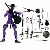 Dummy 13 Action Figure Satz (Montage Abgeschlossen),3D-Gedruckter Mehrgelenke,Titan 13 Actionfiguren,Desktop-Dekorationen Für Spielliebhaber (A)