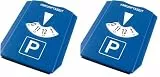 APA 30103 Parkscheibe, mit Eiskratzer, mit Einkaufschips (Packung mit 2)