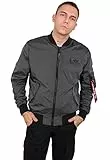 Alpha Industries MA-1 TTC Bomberjacke für Herren Greyblack